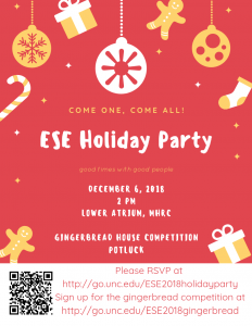 2018 ESE Holiday Party